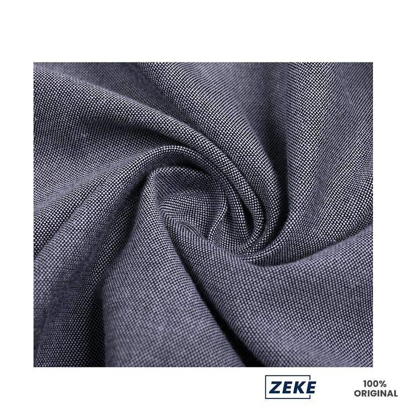 ZEKE Men’s Oxford Shirt – Short Sleeve, Cotton, Casual Plain Design - Image 4