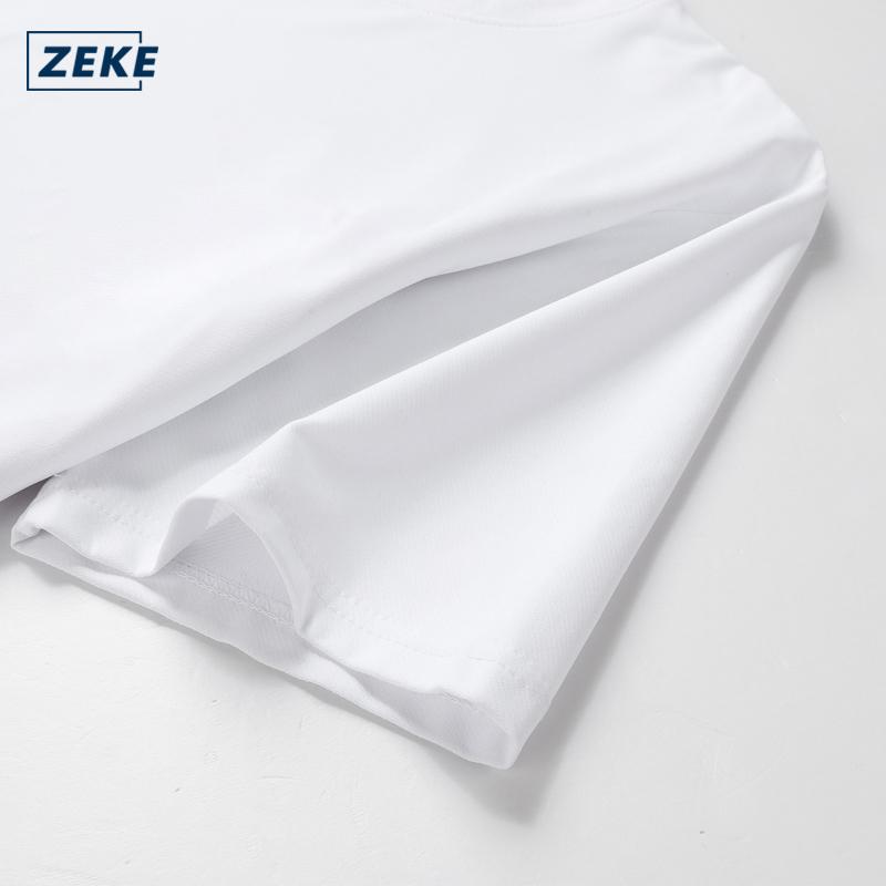 ZEKE Printed ZEKEAIR Men’s Short Sleeve Graphic Crew Neck T-shirt - Image 6