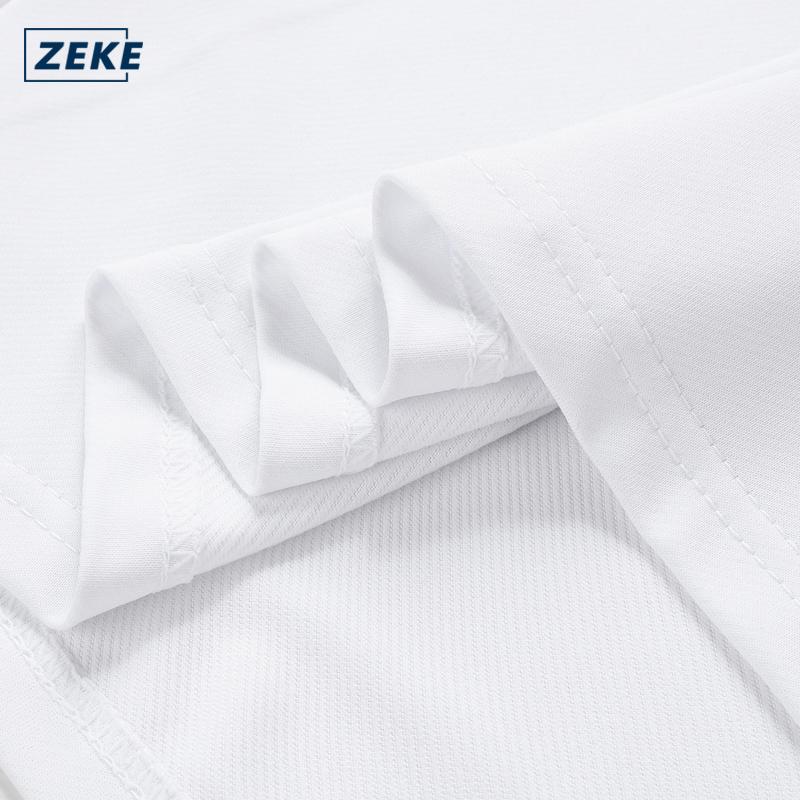 ZEKE Graphic Plain T-shirt – Men’s Short Sleeve Crew Neck Casual Tops - Image 7