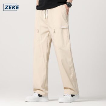 ZEKE Waterproof Cargo Pants – Men’s Tactical Five Pocket Working Plain Trousers
