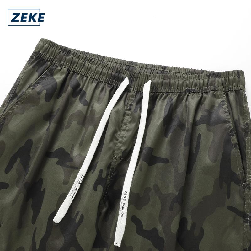 ZEKE B0052 Camo Seluar Kerja Lelaki Cargo Pants Cutting Straight Cut Tactical Six Pocket Working Men Camouflage Cargo Pant - Image 4