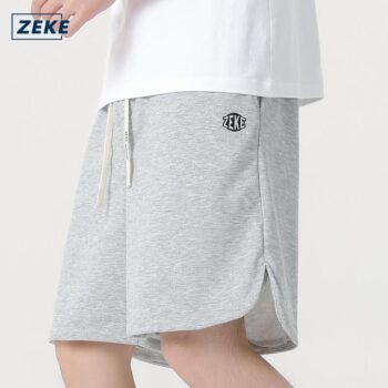 ZEKE B0073 Lelaki Seluar Pendek Shorts Men's Casual Side-split Shorts