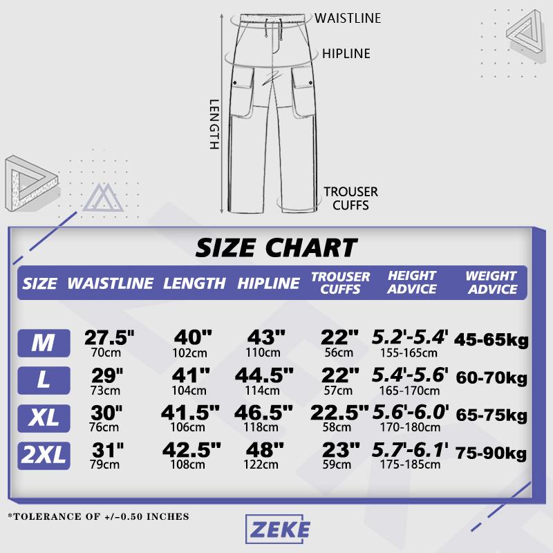 ZEKE B0078 Men's Wide-Leg Pants Straight-Leg Patchwork Five Pocket Fashionable Casual Pants - Image 2