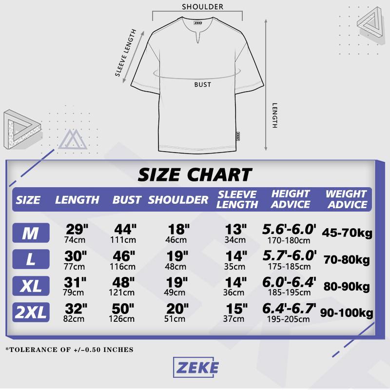 ZEKE D0080 Lelaki Kurta Kasual Lengan Pendek Men's Short Sleeve Loose Tops - Image 2