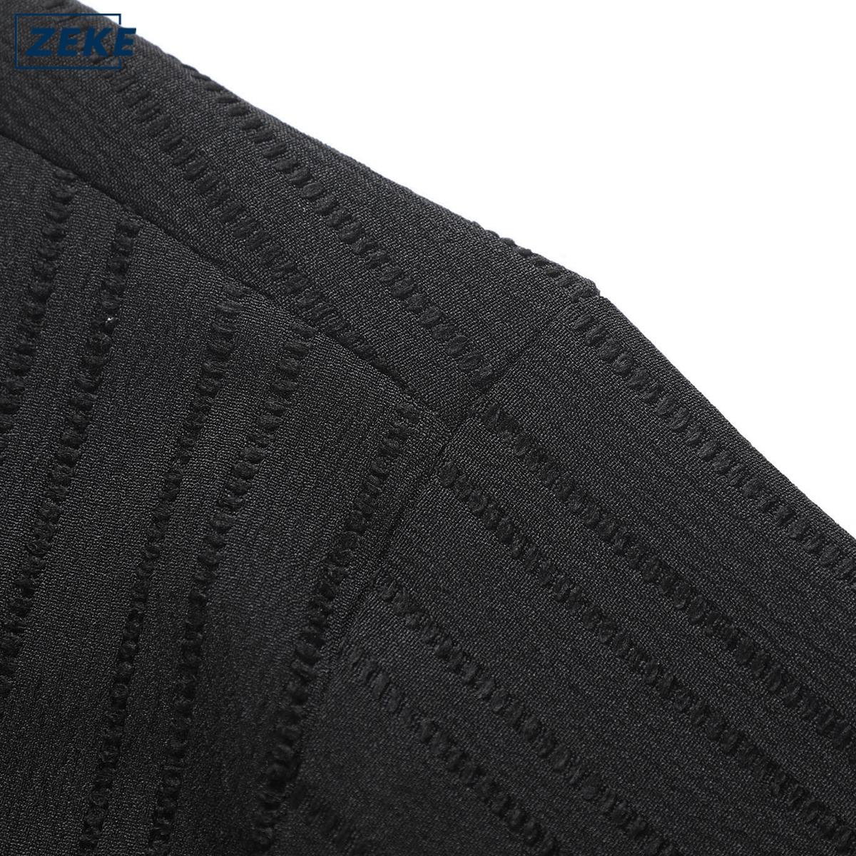 ZEKE A0055 Cuban Collar Short-sleeved Shirt For Men Light Luxury Loose Casual Half-sleeved Shirt Trend Menswear - Image 4