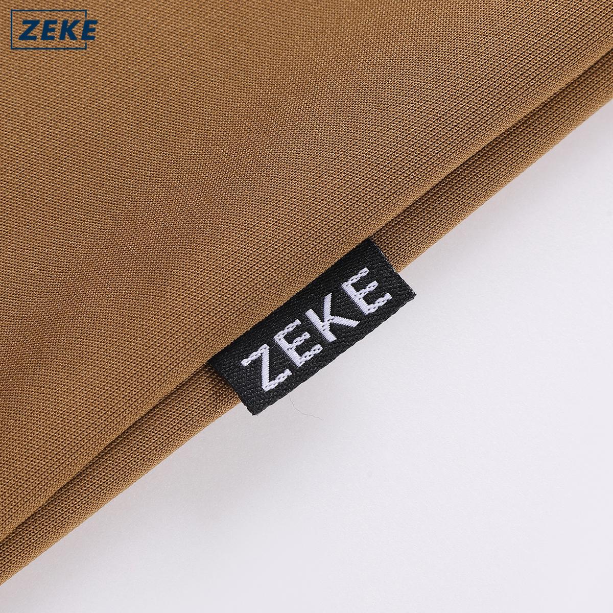 ZEKE D0080 Lelaki Kurta Kasual Lengan Pendek Men's Short Sleeve Loose Tops - Image 8