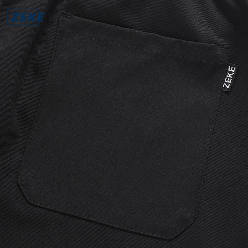 ZEKE B0079 3D Zipper Pocket Cargo Pants Lelaki Men Loose Straight-Leg Pants Long Pant Plain Trouser - Image 9